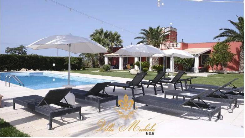 Bed & Breakfast Villa Michela Алецио Экстерьер фото